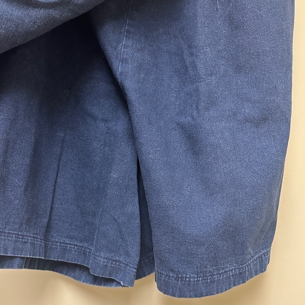 Denim plus size mini skort - Picture 6 of 10